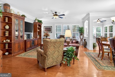 Welcome to this beautifully upgraded ranch home situated on a on Canongate Golf At Sun City Peachtree in Georgia - for sale on GolfHomes.com, golf home, golf lot