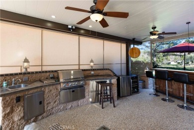 Site 246 has the perfect Sun Rise, water and Golf Views.  Patio on Rancho California RV Resort in California - for sale on GolfHomes.com, golf home, golf lot