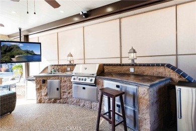 Site 246 has the perfect Sun Rise, water and Golf Views.  Patio on Rancho California RV Resort in California - for sale on GolfHomes.com, golf home, golf lot