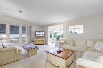 Enjoy golf course views from this well-maintained 2-bedroom on Orange Blossom Hills Golf and Country Club in Florida - for sale on GolfHomes.com, golf home, golf lot