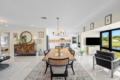Beautifully reimagined 2-bedroom plus den residence, ideally on Quail Ridge Golf Course and Country Club in Florida - for sale on GolfHomes.com, golf home, golf lot