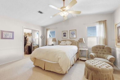 Enjoy golf course views from this well-maintained 2-bedroom on Orange Blossom Hills Golf and Country Club in Florida - for sale on GolfHomes.com, golf home, golf lot