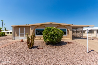 Welcome to this very clean, move-in-ready, fully furnished on Fountain of the Sun Country Club in Arizona - for sale on GolfHomes.com, golf home, golf lot