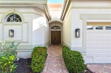 Welcome home to this lovely 3-bedroom, 3.5-bath Courtyard pool on Bonita Bay West in Florida - for sale on GolfHomes.com, golf home, golf lot