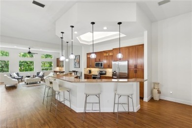 Welcome home to this lovely 3-bedroom, 3.5-bath Courtyard pool on Bonita Bay West in Florida - for sale on GolfHomes.com, golf home, golf lot