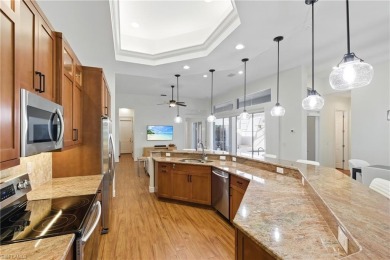 Welcome home to this lovely 3-bedroom, 3.5-bath Courtyard pool on Bonita Bay West in Florida - for sale on GolfHomes.com, golf home, golf lot