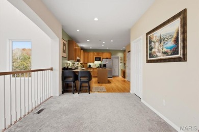 This stunning two-story home offers over 4,000 square feet of on Raintree Country Club in Missouri - for sale on GolfHomes.com, golf home, golf lot