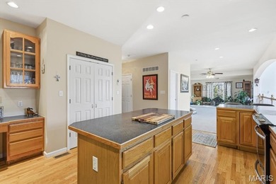 This stunning two-story home offers over 4,000 square feet of on Raintree Country Club in Missouri - for sale on GolfHomes.com, golf home, golf lot