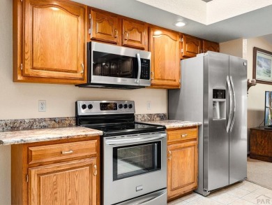 Discover your dream home in a serene cul-de-sac in Pueblo West on Desert Hawk At Pueblo West in Colorado - for sale on GolfHomes.com, golf home, golf lot