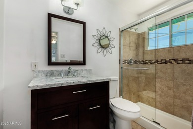 Welcome to this sprawling mid-century ranch home in the beloved on Encanto 18 Golf Course in Arizona - for sale on GolfHomes.com, golf home, golf lot