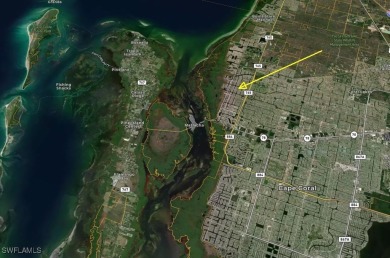 Nice and Cleared GULF ACCESS LOT with a NEW SEAWALL (10 Ft) in on Burnt Store Golf Club in Florida - for sale on GolfHomes.com, golf home, golf lot