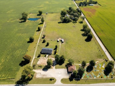 Picturesque former golf course with clubhouse and pole building on Hollow Acres Golf Center in Indiana - for sale on GolfHomes.com, golf home, golf lot