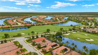 This gorgeous *Victoria* floor plan is a FORMER MODEL and comes on Bonita National Golf Course in Florida - for sale on GolfHomes.com, golf home, golf lot