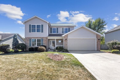 Discover this charming two-story home in the desirable Mill on Arlington Park Association in Indiana - for sale on GolfHomes.com, golf home, golf lot