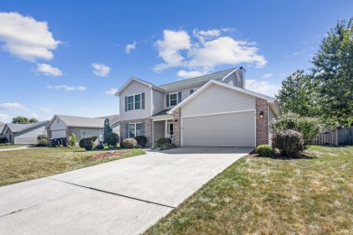 Discover this charming two-story home in the desirable Mill on Arlington Park Association in Indiana - for sale on GolfHomes.com, golf home, golf lot