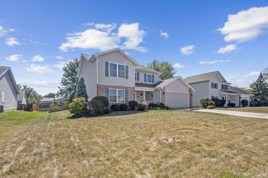 Discover this charming two-story home in the desirable Mill on Arlington Park Association in Indiana - for sale on GolfHomes.com, golf home, golf lot