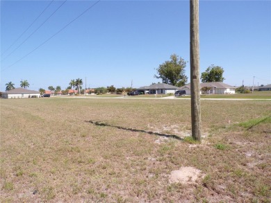 This lot has CITY Water and Sewer with a great greenbelt behind on Burnt Store Golf Club in Florida - for sale on GolfHomes.com, golf home, golf lot