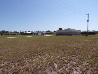 This lot has CITY Water and Sewer with a great greenbelt behind on Burnt Store Golf Club in Florida - for sale on GolfHomes.com, golf home, golf lot