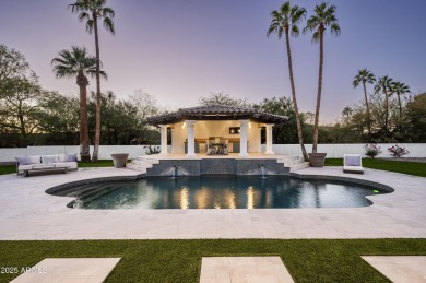 Situated on a scenic and sprawling 42,838 sqft lot in one of the on Camelback Golf Club in Arizona - for sale on GolfHomes.com, golf home, golf lot