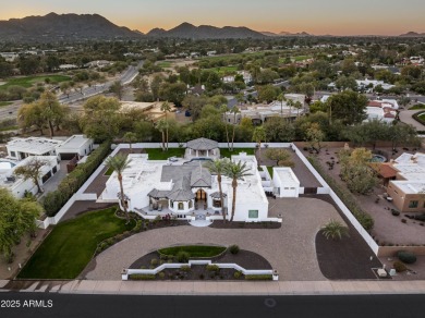 Situated on a scenic and sprawling 42,838 sqft lot in one of the on Camelback Golf Club in Arizona - for sale on GolfHomes.com, golf home, golf lot