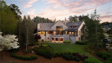L I V E - S A T I S F I E D | PRIMARY + GUEST EN-SUITE MAIN on The River Club in Georgia - for sale on GolfHomes.com, golf home, golf lot