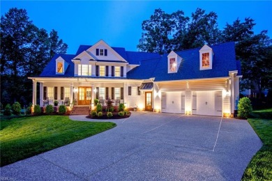 Welcome to your new custom dream home on the 5th hole of the on Fords Colony Country Club in Virginia - for sale on GolfHomes.com, golf home, golf lot