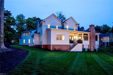 Welcome to your new custom dream home on the 5th hole of the on Fords Colony Country Club in Virginia - for sale on GolfHomes.com, golf home, golf lot