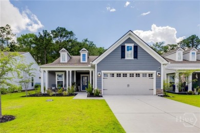 Welcome to your forever home nestled in a secure gated community on Savannah Quarters Country Club in Georgia - for sale on GolfHomes.com, golf home, golf lot
