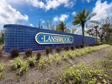 Nestled in the highly desirable Parkside at Lansbrook community on Lansbrook Golf Club in Florida - for sale on GolfHomes.com, golf home, golf lot
