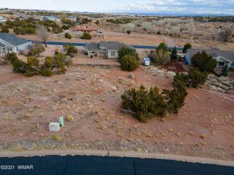 Beautiful elevated, flat lot in the up and coming Frontier on Snowflake Municipal Golf Course in Arizona - for sale on GolfHomes.com, golf home, golf lot