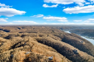 Discover serene seasonal Center Hill Lake views from this on Riverwatch Golf Club in Tennessee - for sale on GolfHomes.com, golf home, golf lot