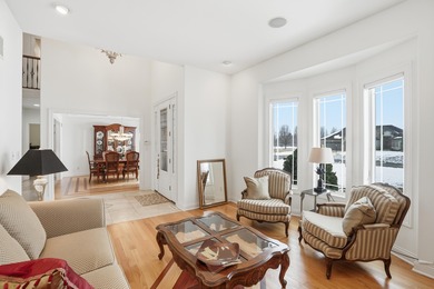 Welcome home to this exceptional 1.5-story residence nestled in on White Hawk Country Club in Indiana - for sale on GolfHomes.com, golf home, golf lot