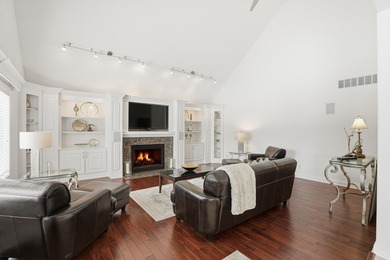 Welcome home to this exceptional 1.5-story residence nestled in on White Hawk Country Club in Indiana - for sale on GolfHomes.com, golf home, golf lot