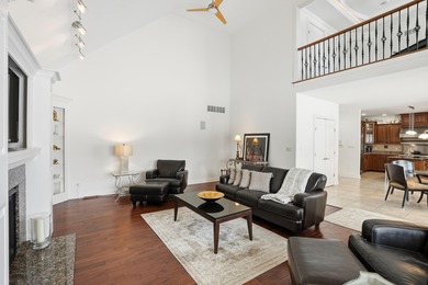 Welcome home to this exceptional 1.5-story residence nestled in on White Hawk Country Club in Indiana - for sale on GolfHomes.com, golf home, golf lot