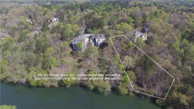 It is one of the rare Chattahoochee River Frontage Lot at North on Horseshoe Bend Country Club in Georgia - for sale on GolfHomes.com, golf home, golf lot