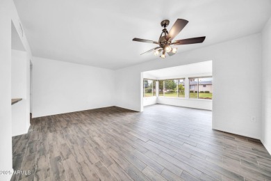 Thoughtfully designed, spacious floorplan just steps away from on Sun City South Golf Course in Arizona - for sale on GolfHomes.com, golf home, golf lot