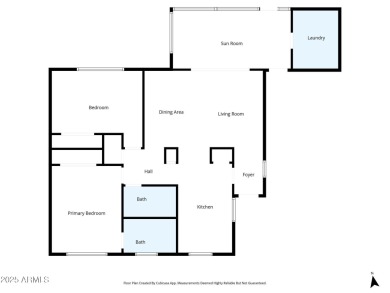 Thoughtfully designed, spacious floorplan just steps away from on Sun City South Golf Course in Arizona - for sale on GolfHomes.com, golf home, golf lot
