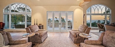 Perched on a gated one-acre parcel near The Lodge at Pebble on Poppy Hills Golf Course in California - for sale on GolfHomes.com, golf home, golf lot