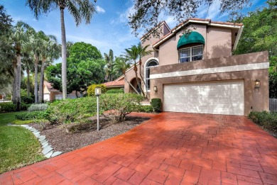 Charming, rarely available two-story lake view home in  Andover on Delaire Golf and Country Club in Florida - for sale on GolfHomes.com, golf home, golf lot