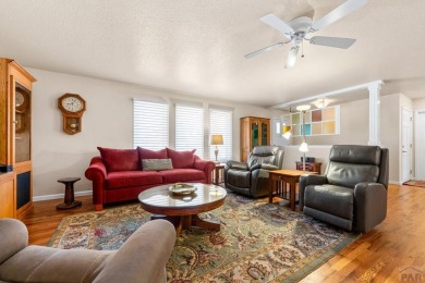 Imagine starting your day with the golf course just steps away on Desert Hawk At Pueblo West in Colorado - for sale on GolfHomes.com, golf home, golf lot