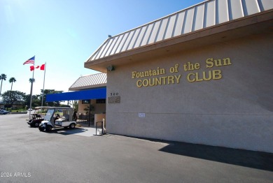 Welcome to Fountain of the Sun, one of the valleys highly sought on Fountain of the Sun Country Club in Arizona - for sale on GolfHomes.com, golf home, golf lot