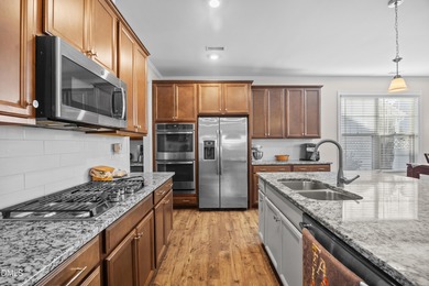 Nestled within the quiet, well-kept gated community of Legacy at on The Preserve At Jordan Lake Golf Club in North Carolina - for sale on GolfHomes.com, golf home, golf lot