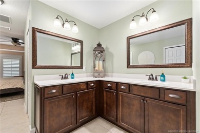 Every day is a vacation in this custom CBS 4 bedroom, 4.5 bath on The Cape Club of Palm City in Florida - for sale on GolfHomes.com, golf home, golf lot