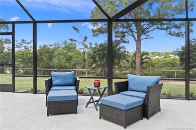 Every day is a vacation in this custom CBS 4 bedroom, 4.5 bath on The Cape Club of Palm City in Florida - for sale on GolfHomes.com, golf home, golf lot