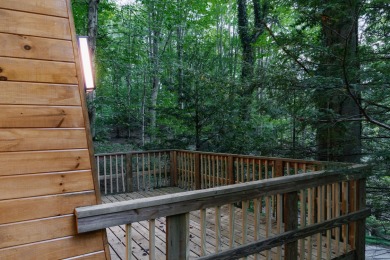 Amid towering hemlocks, this modern cabin reveals the quiet on Hide-A-Way Hills Golf Club in Ohio - for sale on GolfHomes.com, golf home, golf lot