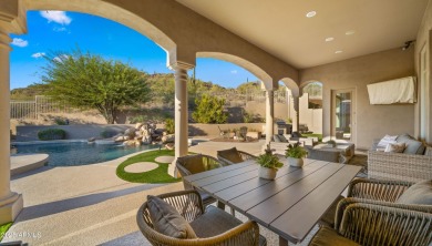 Experience ultimate privacy & sweeping hilltop vistas in the on Sanctuary Golf Course At WestWorld in Arizona - for sale on GolfHomes.com, golf home, golf lot