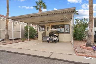 Located in the highly sought-after 55+ Riverview RV Resort, this on Riverview Golf Course in Arizona - for sale on GolfHomes.com, golf home, golf lot