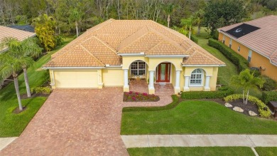 Experience unparalleled luxury in this exquisite estate on Stoneybrook Golf Club At Heritage Harbour in Florida - for sale on GolfHomes.com, golf home, golf lot