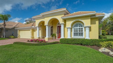 Experience unparalleled luxury in this exquisite estate on Stoneybrook Golf Club At Heritage Harbour in Florida - for sale on GolfHomes.com, golf home, golf lot