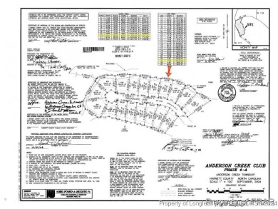 This great home site is located on a nature reserve with a view on Anderson Creek Golf Club in North Carolina - for sale on GolfHomes.com, golf home, golf lot